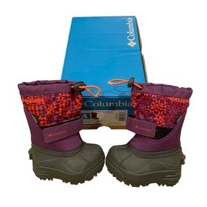 Toddler Columbia Snow Boots Powderbug Size 4